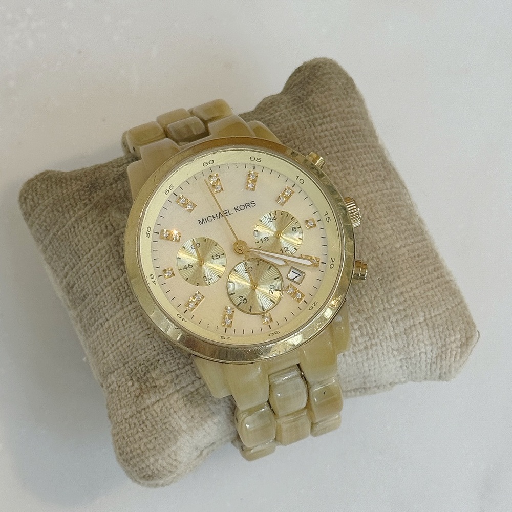 Michael Kors Gold Chronograph Watch